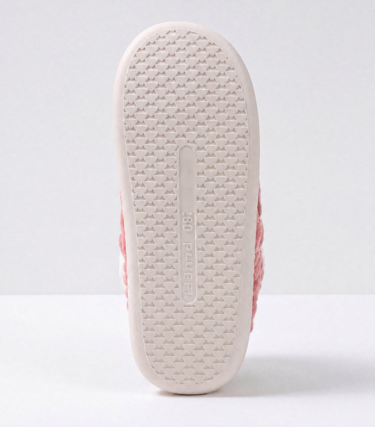 Chaussons moelleux Corella rose, semelle antidérapante