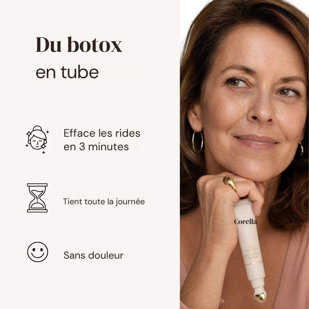 Du botox en tube : efface les rides en 3 minutes, tient toute la journée, sans douleur